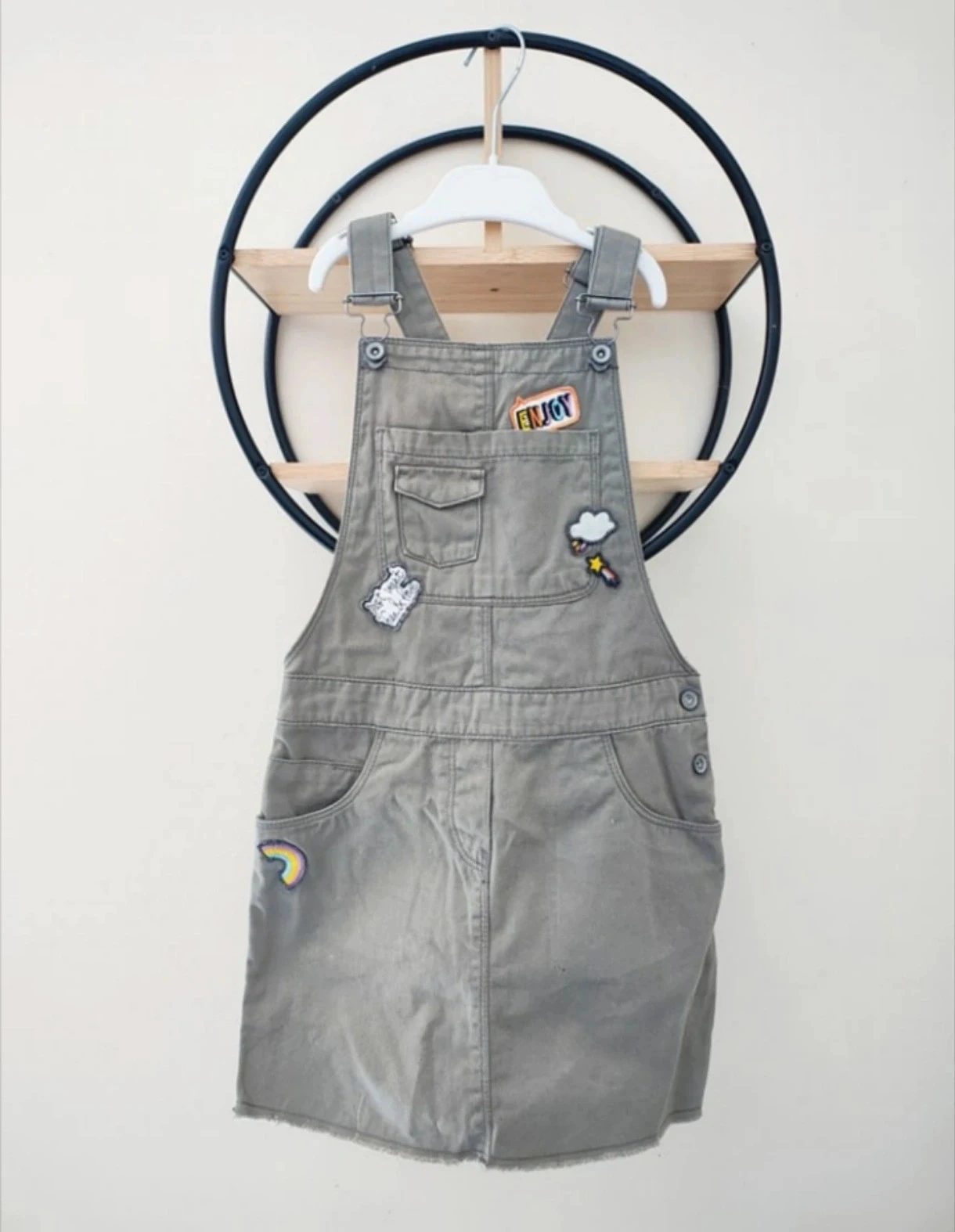 8 ans robe écusson Kiabi